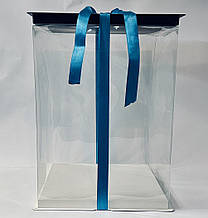 Коробка висічка Еліт 320х320х430 мм, Прозорий пластик, картон (без стрічки)