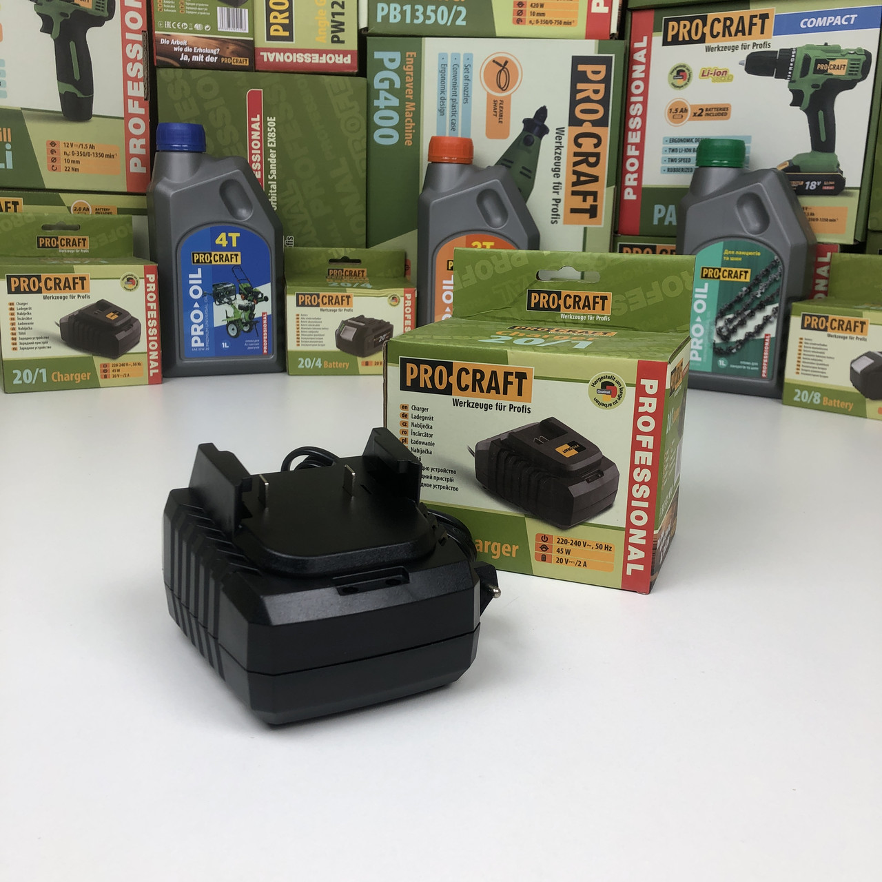 Зарядний пристрій Procraft Charger 20/1 Universal