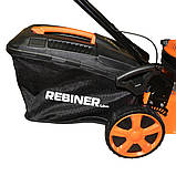 Газонокосарка бензинова самохідна Rebiner RLM-460S, фото 5