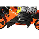 Газонокосарка бензинова самохідна Rebiner RLM-460S, фото 6