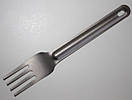 Виделка титанова. Туристична титанова з титану (Titanium), фото 7