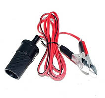 Гніздо прикурювача з крокодилами