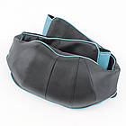 Роликовий масажер для спини та шиї з підігівом, від мережі, Massage Shawl / Електричний вібромасажер для тіла, фото 4