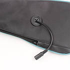 Роликовий масажер для спини та шиї з підігівом, від мережі, Massage Shawl / Електричний вібромасажер для тіла, фото 7