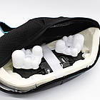 Роликовий масажер для спини та шиї з підігівом, від мережі, Massage Shawl / Електричний вібромасажер для тіла, фото 9