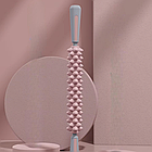 Скалка -масажер для тіла антицелюлітний, 48,6 см, Рожевий / Механічний масажер / Масажер для тіла ручний, фото 9