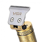 Машинка для стрижки волосся + 4 насадки, V-085 / Тример акумуляторний для бороди / Машинка для волосся, фото 4