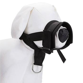 Намордник нейлоновий для собак до 30 см, XXL, Чорний / Нейлоновий намордник / Амуніція для собак