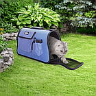 Сумка для тварин 53.5*27*23 см, до 4 кг, B40707REB / Сумка-переноска для котів / Переноска для тварин, фото 2