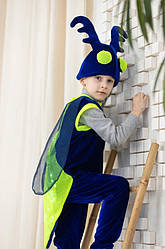 Дитячий карнавальний костюм Світлячок синій