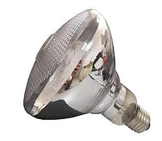 Інфрачервона лампа 100 Вт для обігріву (глянсове скло)