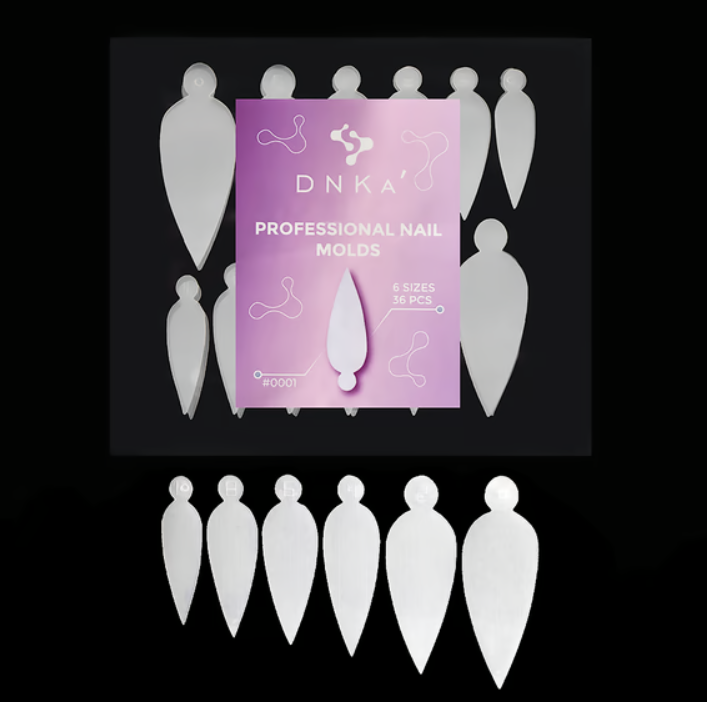 Молді DNKa Professional Nail Molds No0001 36 шт.