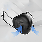 Респіраторна маска із замінним фільтром, A8 Чорний / Захисна маска / Респіратор, фото 2