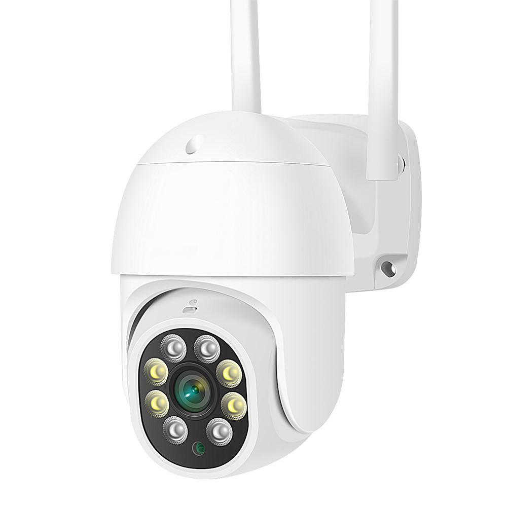 5 МП Wi-Fi/LAN відеокамера вулична з підтримкою SD-карти PiPo PP-IPC37D5MP25 PTZ 2.8 mm, застосунок ICSee, фото 1