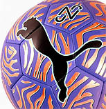 М`яч футбольний Puma Neymar Jr Graphic Ball фіолетовий, помаранчевий Уні (розмір 5) 084678-01, фото 2