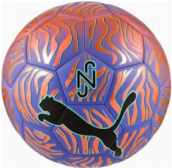 М`яч футбольний Puma Neymar Jr Graphic Ball фіолетовий, помаранчевий Уні (розмір 4) 084678-01-01, фото 1