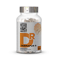 Дієтична добавка для підтримки чистоти шкіри та балансу себуму DERMAPUR R HerbHaus капсули №80