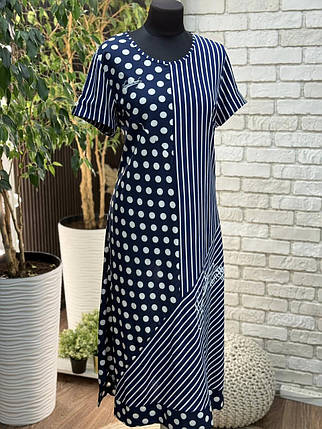 Неймовірна жіноча сукня, тканина "Софт" розмір 52, фото 2