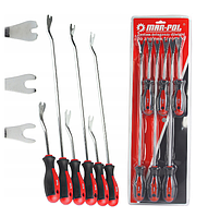 Набір інструментів для зняття обшивки автомобіля 6 шт Комплект знімачів для обшивки автомобільного салону