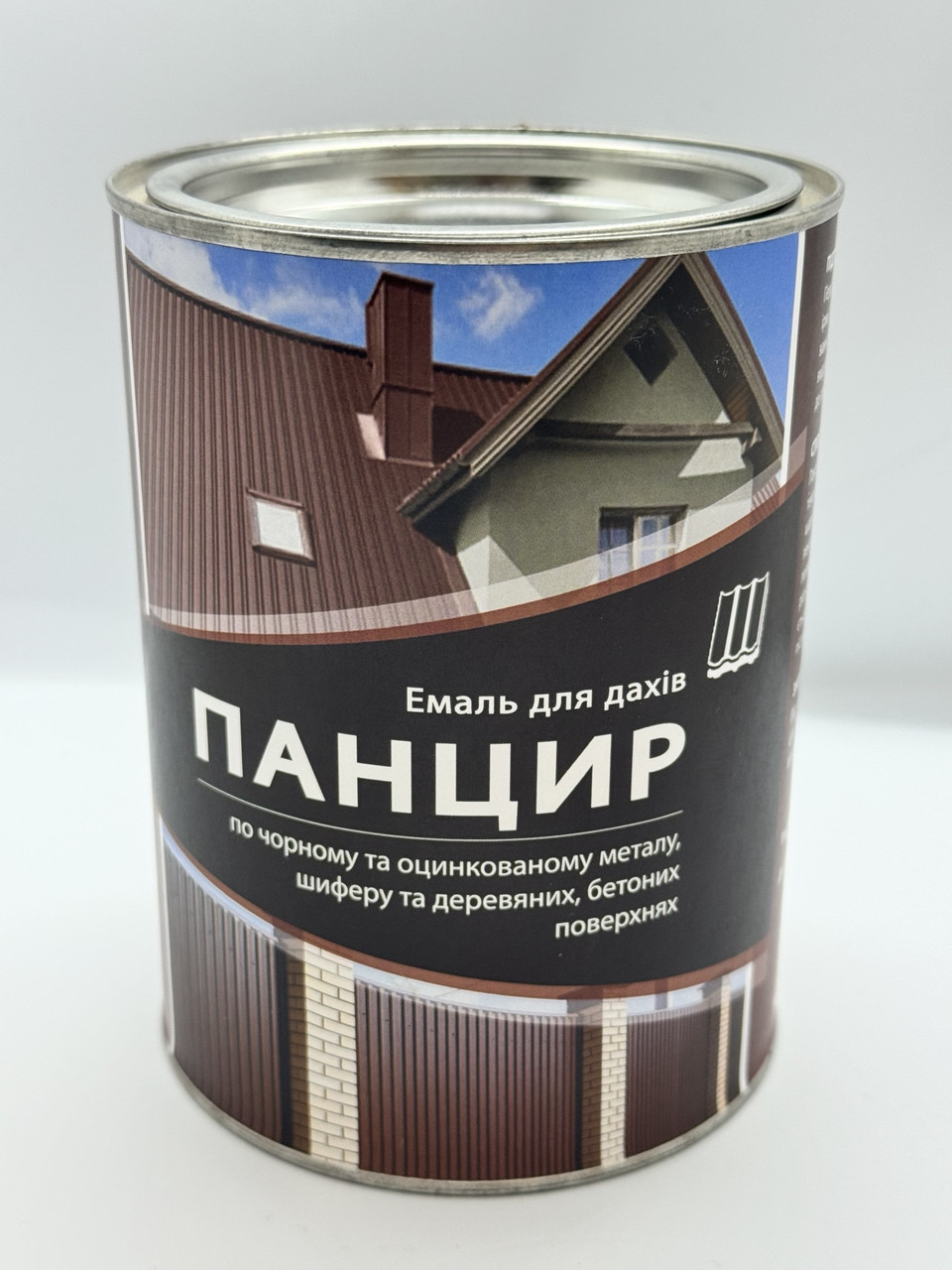 Емаль для оцинкованих дахів,шифера і профнастила "Панцир"., фото 1