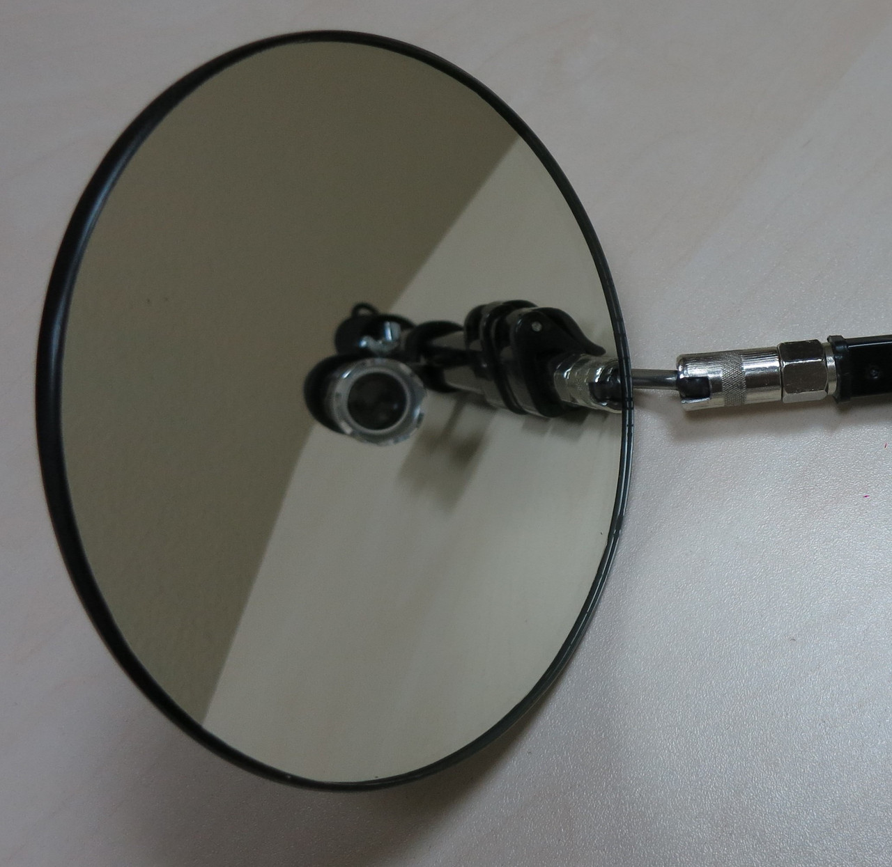 Змінне дзеркало 165 мм для Оглядового інспекційного дзеркала НВ-2 - фото 1 - id-p2668365985