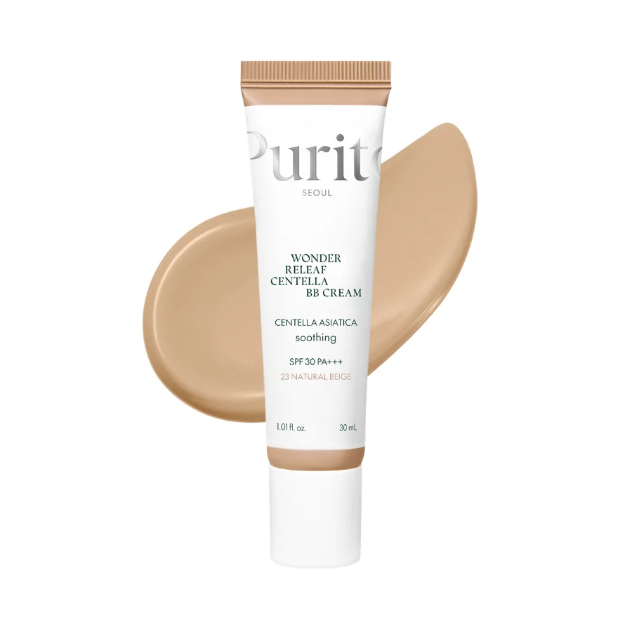 Тональний PURITO Wonder Releaf Centella BB Cream #23 Natural Beige (оригінал), фото 1