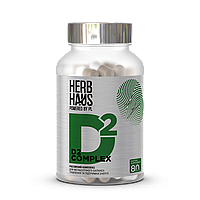 Дієтична добавка для метаболічного балансу, травлення та підтримки енергії D2COMPLEX HerbHaus капсули №80