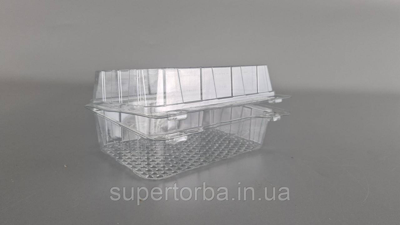 Контейнер пластиковий з відкидною кришкою А-112/144/62 V=500 (50 шт), фото 1