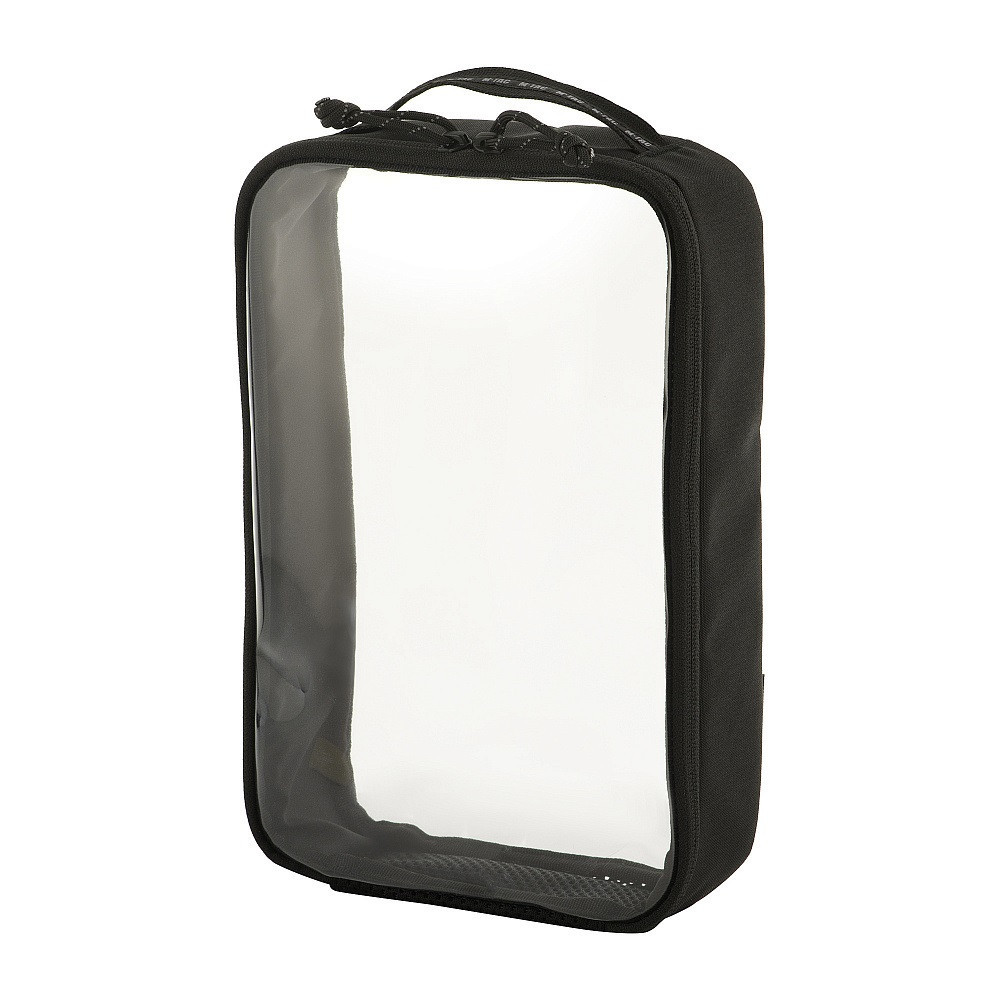 M-Tac органайзер утилітарний прозорий Elite Large (30х19 см) Black, фото 1