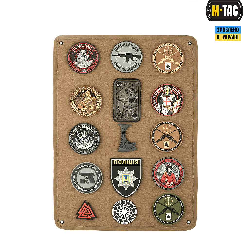 M-Tac панель для нашивок універсальна Coyote, фото 1