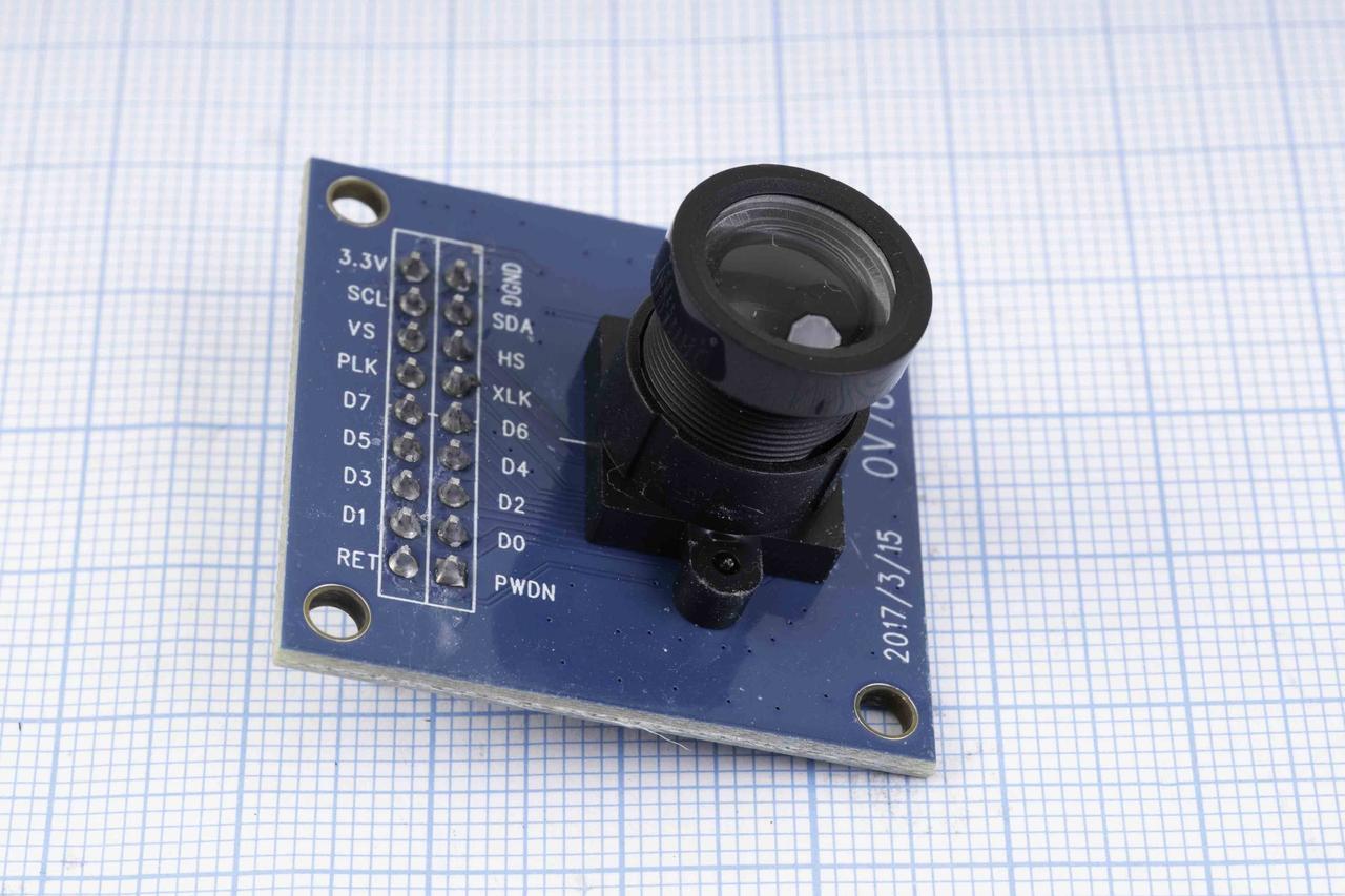 Модуль камери OV7670 VGA 640x480 для Arduino, SCCB/I2C, фото 1