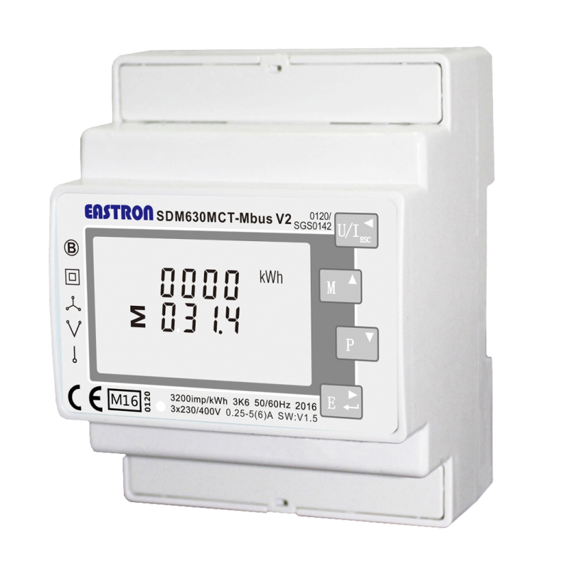 Лічильник Eastron SDM630MCT-Mbus V2 з RS485, фото 1