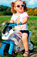 Мотоцикл ТехноК 5125 дитячий поліцейський байк з широкими колесами та м'якими ручками від 2 років