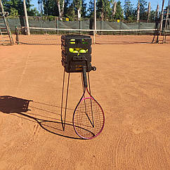 2 в 1  Кошик для великого тенісу з колесами на 80 м'ячів Збірач м'ячів (стійкий до падіння)