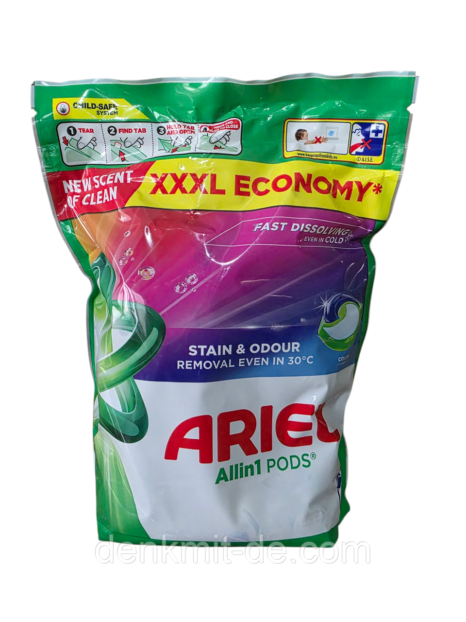 Капсули Ariel для прання 3-компонентні Color 50 шт., фото 1