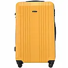 Надійна валіза L із замком пластикова Wings KESTREL 97 л на колесах, телескопічна ручка, колір рожевий, фото 5