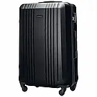 Надійна валіза L із замком пластикова Wings KESTREL 97 л на колесах, телескопічна ручка, колір рожевий, фото 6