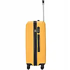 Надійна валіза L із замком пластикова Wings KESTREL 97 л на колесах, телескопічна ручка, колір рожевий, фото 7