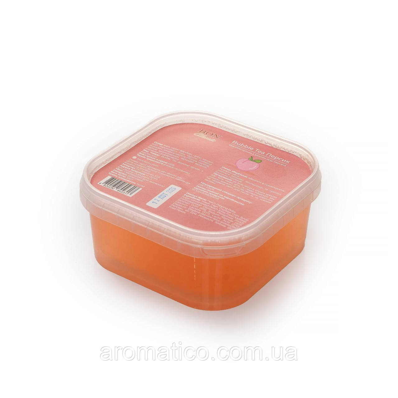 Bubble Tea сокові кульки зі смаком Персик 0,52 кг