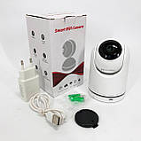 IP камери відеоспостереження CAMERA, Камера на вулицю системи відеоспостереження, Поворотна wifi камера MK-90, фото 2