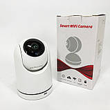 IP камери відеоспостереження CAMERA, Камера на вулицю системи відеоспостереження, Поворотна wifi камера MK-90, фото 4