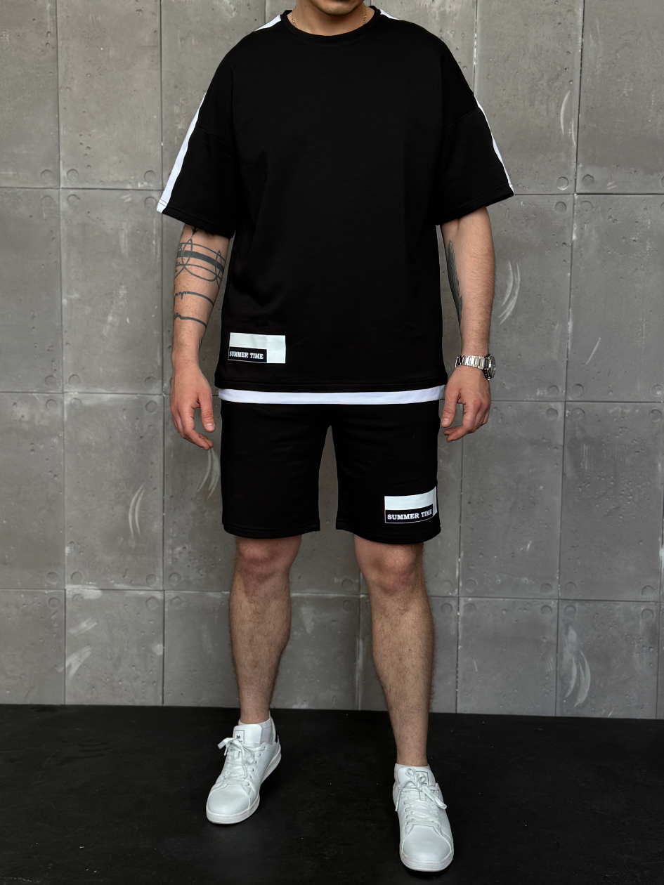 Комплект самер тайм, чорний, фото 1