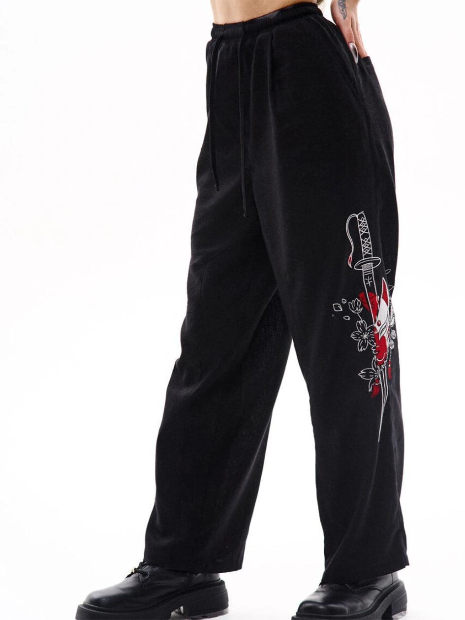 Жіночі штани з льону "Інарі", фото 1