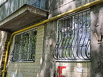 Кована решітка на вікно ручної роботи 3