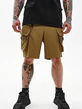 Карго шорти зі стрейч нейлону "Дефендер", койот