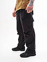 Карго штани з нейлону Дефендер чорний S, фото 2
