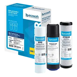 Комплект картриджів Ecosoft для потрійного фільтра