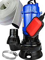 НАСОС + ШЛАНГ 20м фекальний насос для каналізації