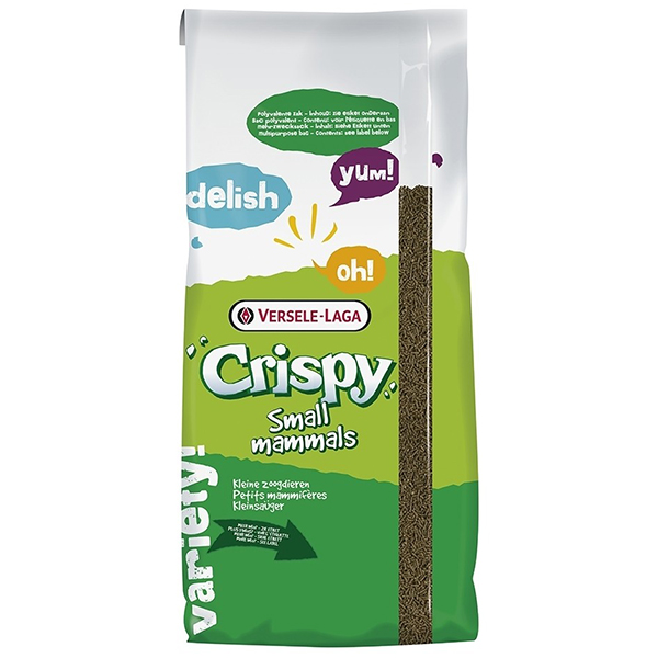 Сухий корм Versele-Laga Crispy Pellets Chinchillas & Degus для шиншил та дегу, 25 КГ
