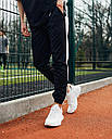Спортивні штани чорні з білим лампасом Роккі (Rocky) S,M,L,XL, фото 6